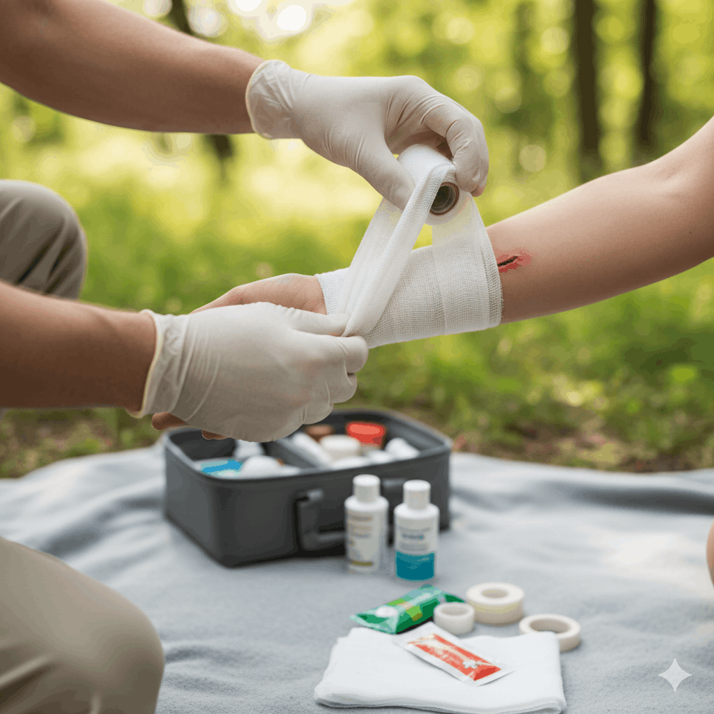 Arm Wunde Verband Wissenswertes zum Thema „Erste Hilfe“